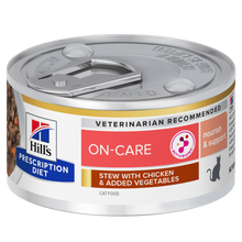 Hill's Prescription Diet On-Care Stew for Cats with Chicken & Vegetables Wet Cat Food