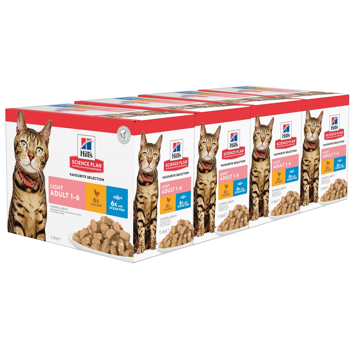 Hill's Science Plan Adult Light Chicken & Ocean Fish Wet Cat Food