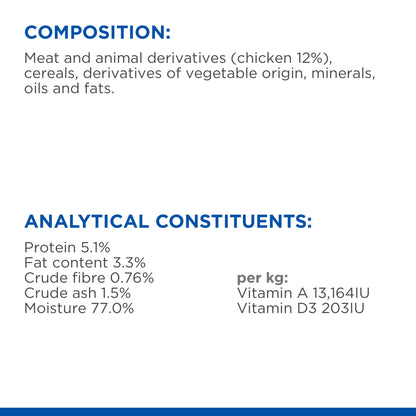 Hill's Science Plan Canine Mature Adult Wet Dog Food - Chicken