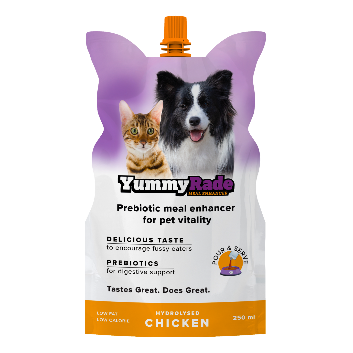 YummyRade Prebiotic Meal Enhancer for Pets - Chicken