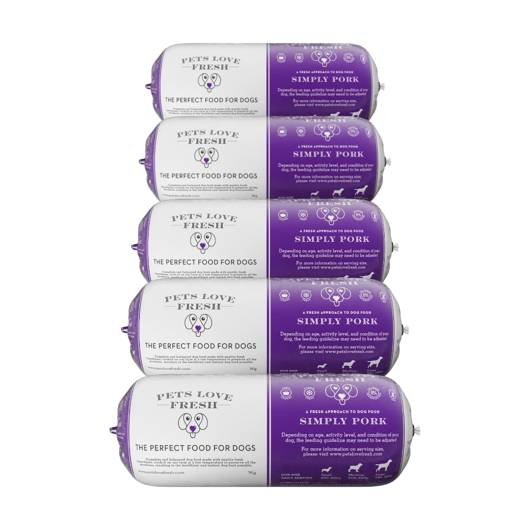 Pets Love Fresh Pets Love Fresh Simply Pork Adult Dry Dog Food pet food packaging