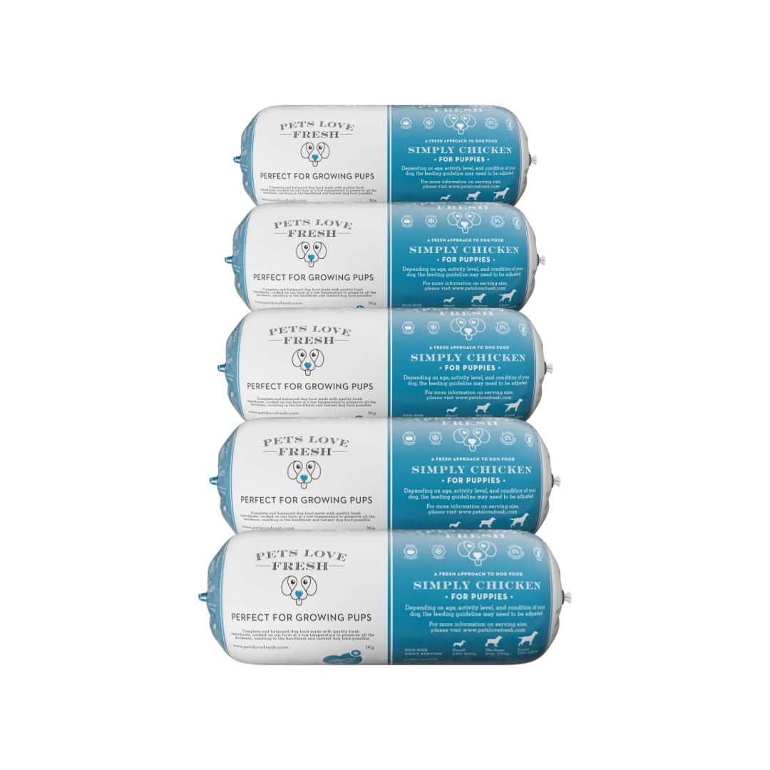 Pets Love Fresh Pets Love Fresh Simply Chicken Puppy Dry Dog Food pet food packaging