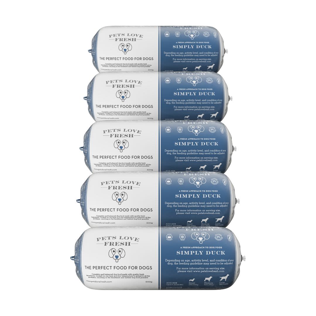 Pets Love Fresh Pets Love Fresh Simply Duck Adult Dry Dog Food pet food packaging