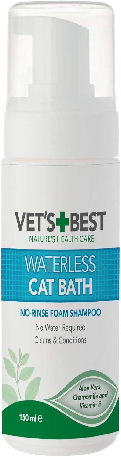 Vet's Best Waterless Cat Bath Shampoo