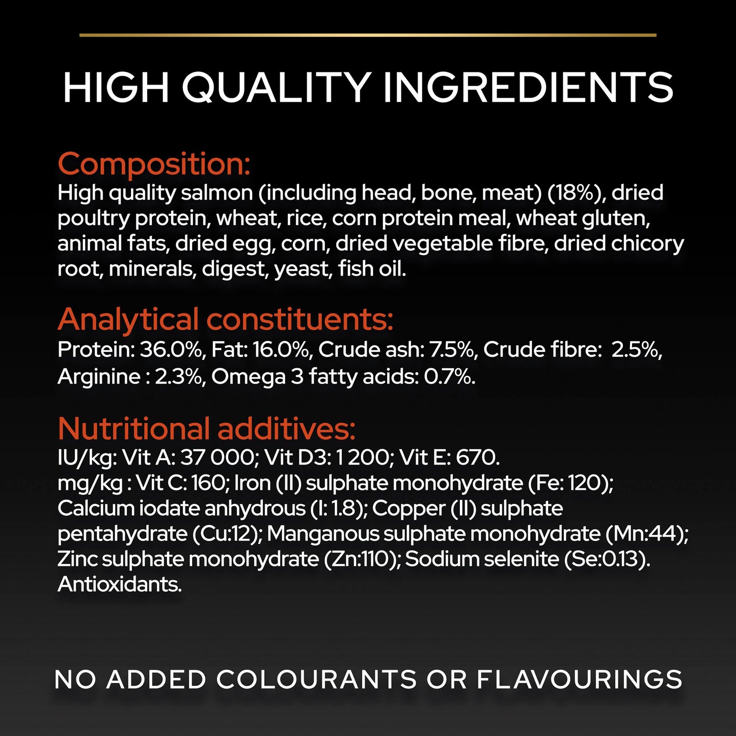 Pro Plan 1+ Vital Functions Rich in Salmon Adult Dry Cat Food