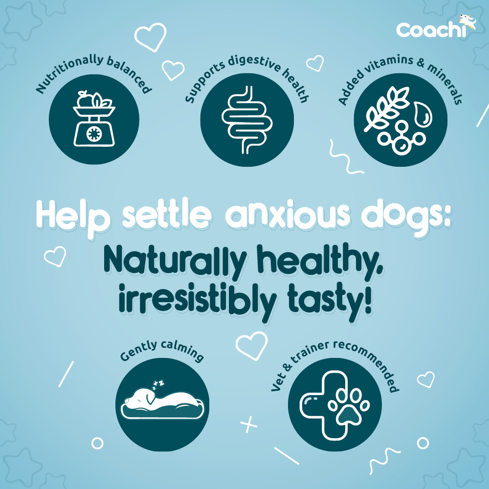 Coachi Natural Dog Calming Treats - Turkey
