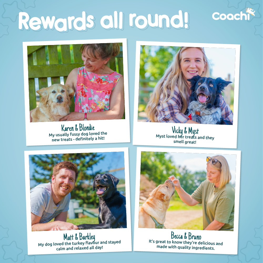 Coachi Natural Dog Calming Treats - Turkey