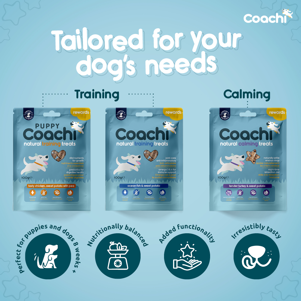 Coachi Natural Dog Calming Treats - Turkey