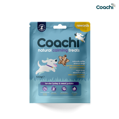 Coachi Natural Dog Calming Treats - Turkey