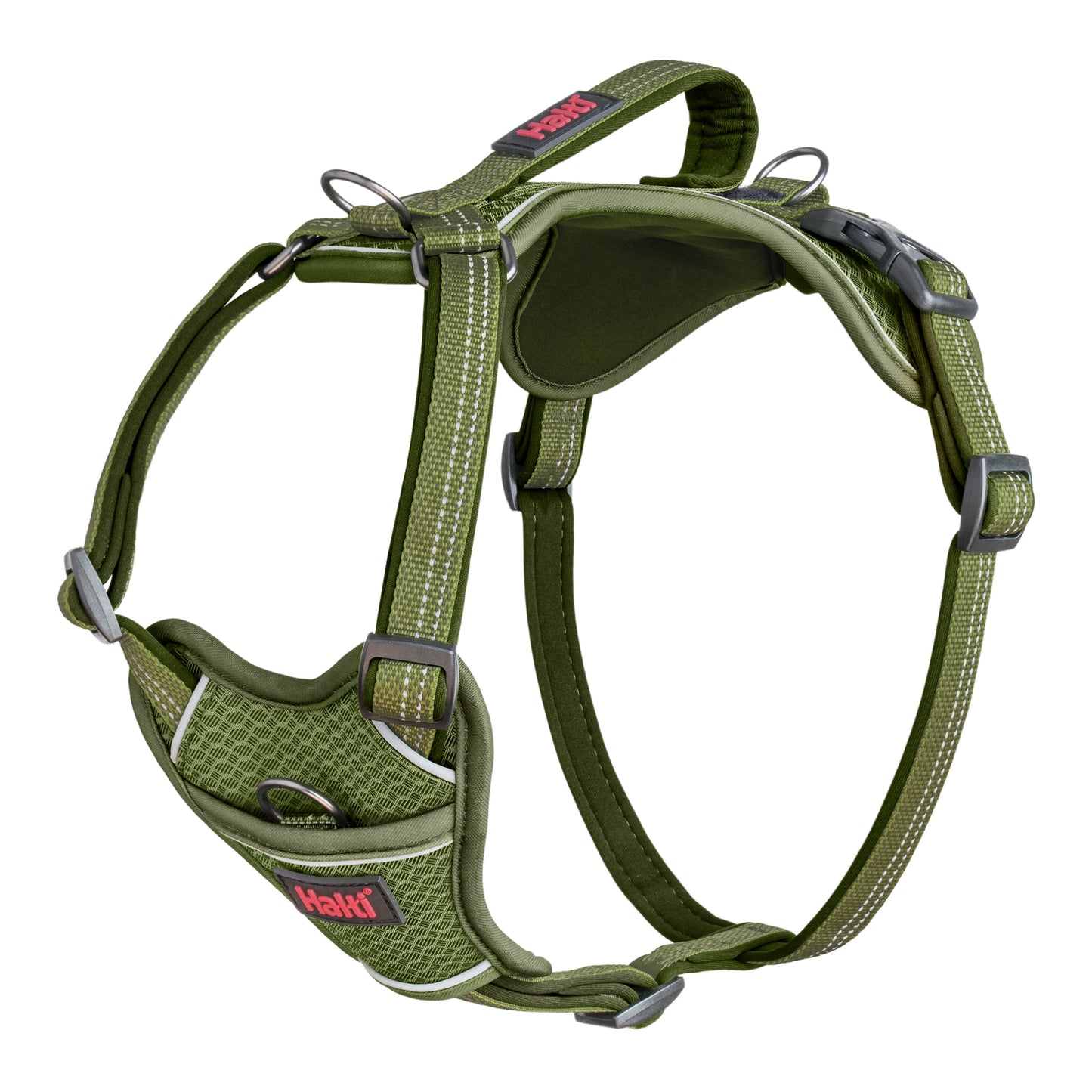 Halti Anatomy Dog Harness - Green