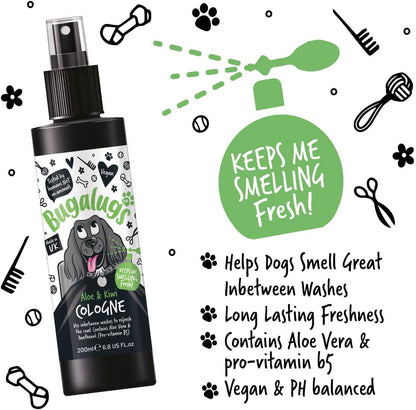 Bugalugs Aloe & Kiwi Dog Cologne