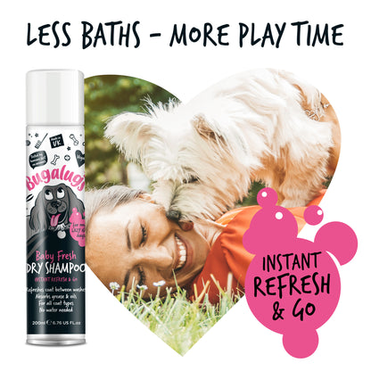 Bugalugs Baby Fresh Dry Dog Shampoo