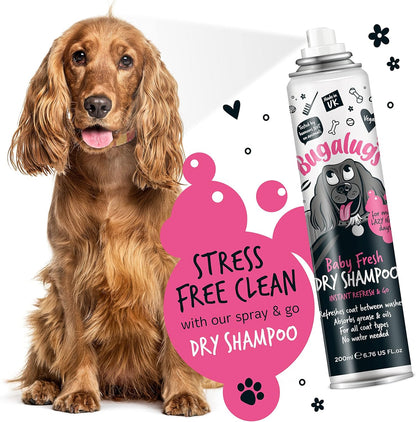 Bugalugs Baby Fresh Dry Dog Shampoo