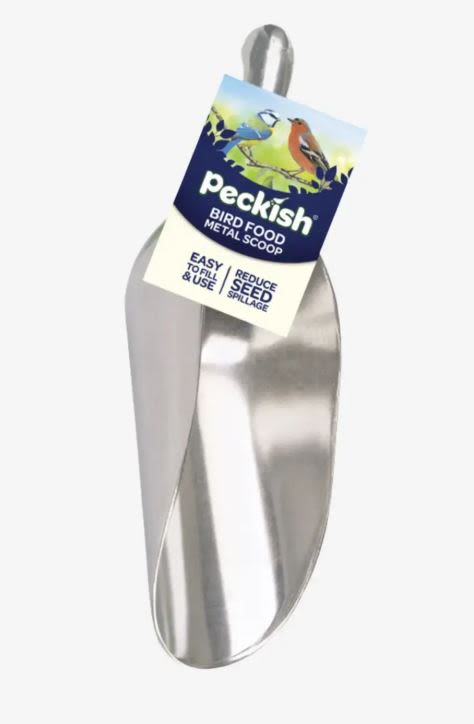 Peckish Bird Food Metal Scoop