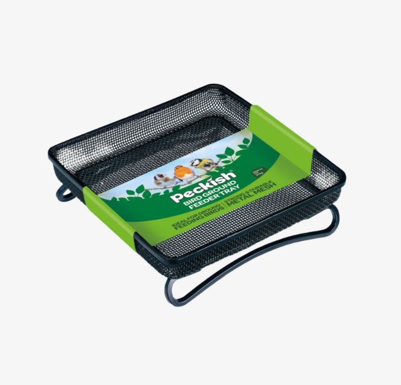 Peckish Bird Ground Feeder Tray for Wild Birds