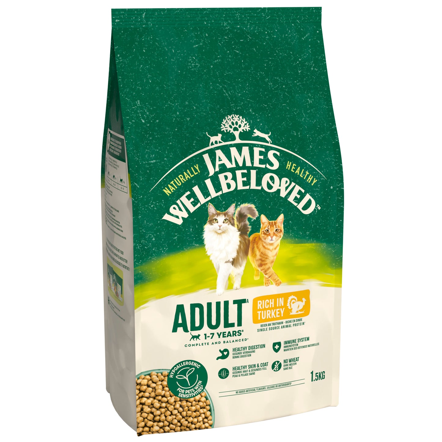 James Wellbeloved Adult Dry Cat Food Turkey