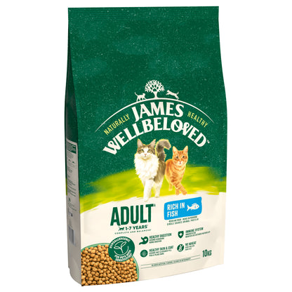 James Wellbeloved Adult Dry Cat Food Fish