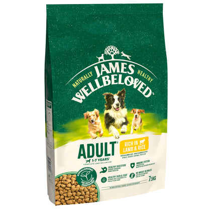 James Wellbeloved Adult Dry Dog Food Lamb & Rice