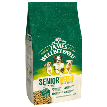 James Wellbeloved Senior Dry Dog Food Lamb & Rice