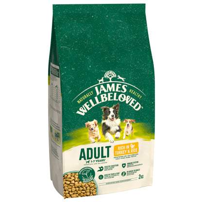James Wellbeloved Adult Dry Dog Food Turkey & Rice