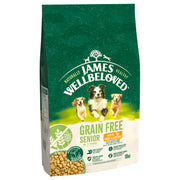 James Wellbeloved Grain Free Senior Dry Dog Food Turkey & Veg