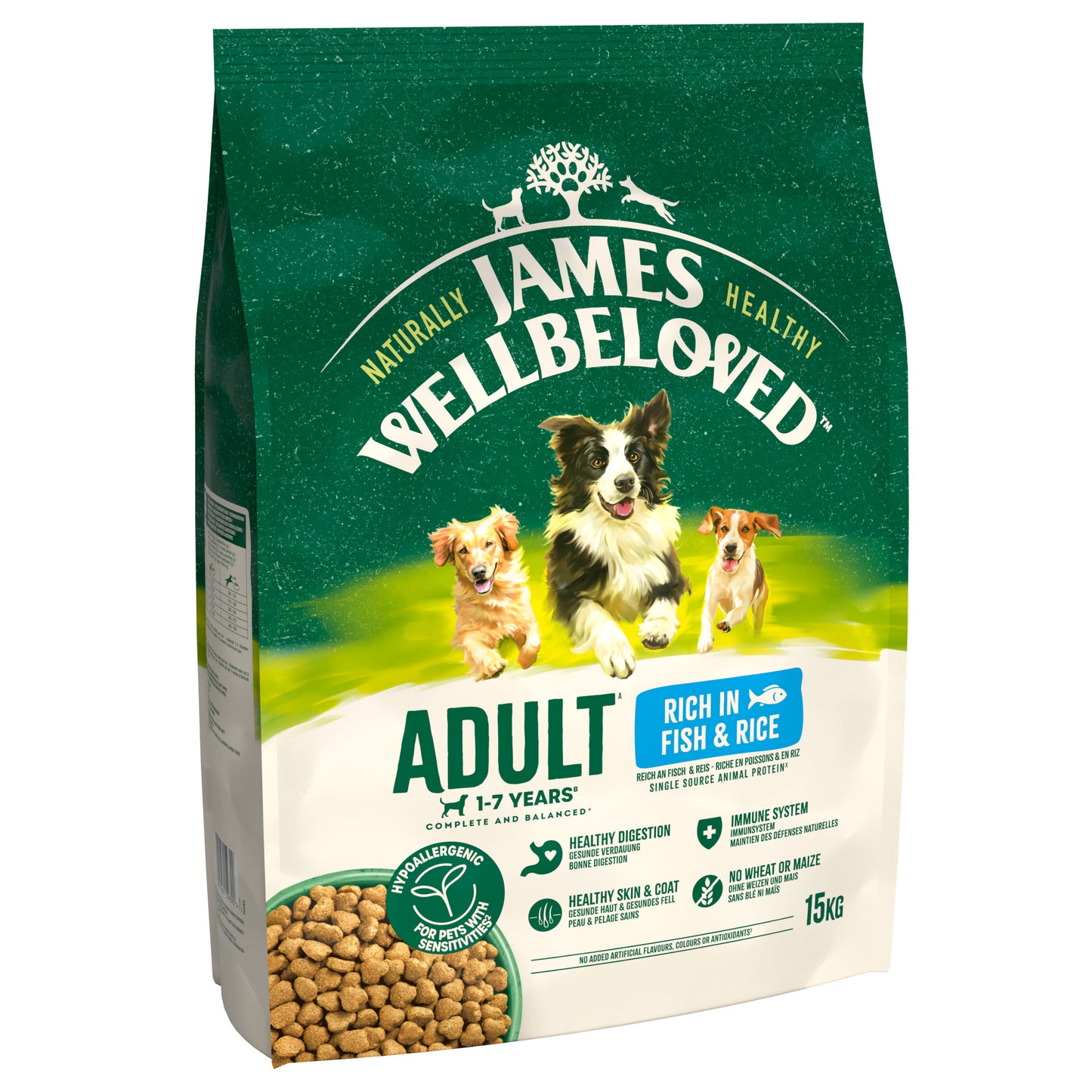 James Wellbeloved Adult Dry Dog Food Fish & Rice