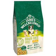 James Wellbeloved Grain Free Adult Dry Dog Food Turkey & Veg