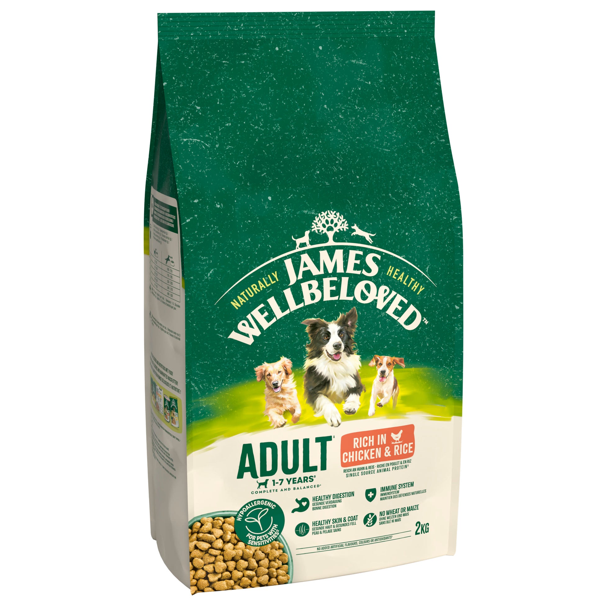 James Wellbeloved James Wellbeloved Chicken Adult Dry Dog Food pet food packaging