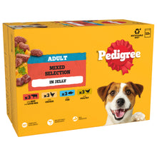 Pedigree Mixed Selection with Ranchos Sample Adult Wet Dog Food Pouches in Jelly