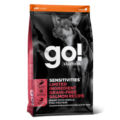 Go! Solutions Sensitivities Limited Ingredient Grain Free Salmon recipe Dry Dog Food