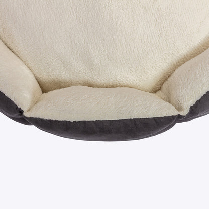 Danish Essentials Quilted Dog Bed - Charcoal
