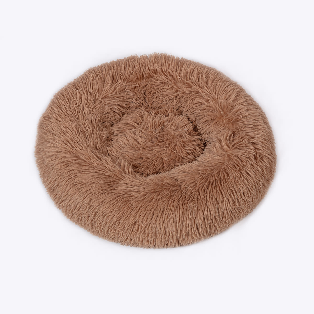 Danish Essentials Fluffy Donut Dog Bed - Beige