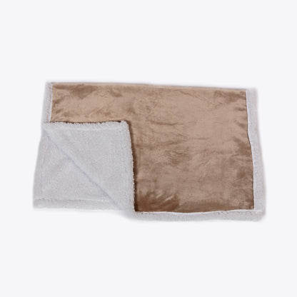 Danish Essentials Fur Dog Blanket - Beige (75X100Cm)
