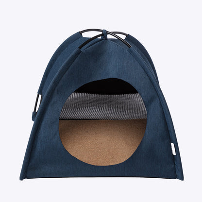 Danish Essentials Cat Tent - Denim