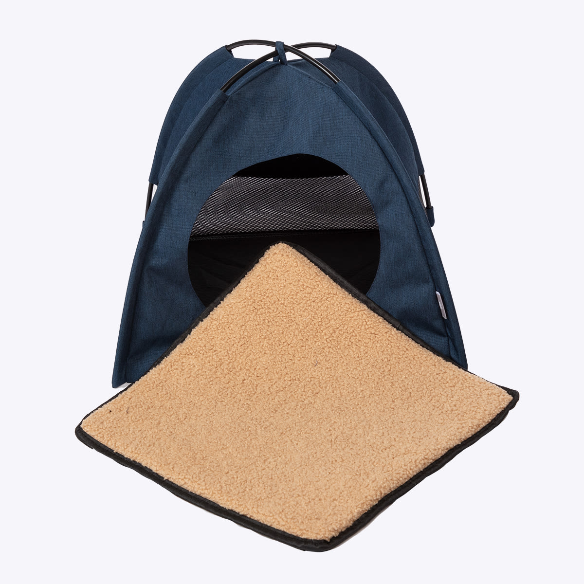 Danish Essentials Cat Tent - Denim