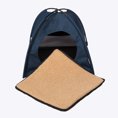 Danish Essentials Cat Tent - Denim