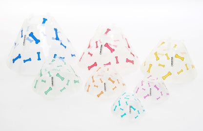 Buster Design Dog Collar Bones - Dark Blue