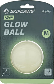 Skipdawg Neon Glow Ball for Dogs