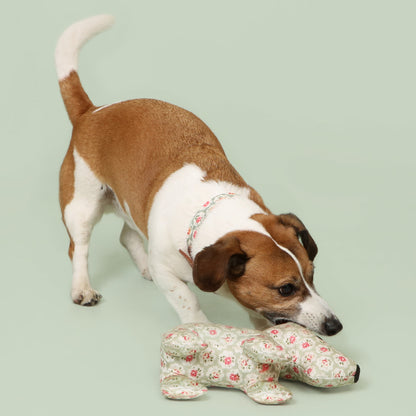 Cath Kidston Provence Rose Tough Cotton Canvas Stanley Plush Dog Toy