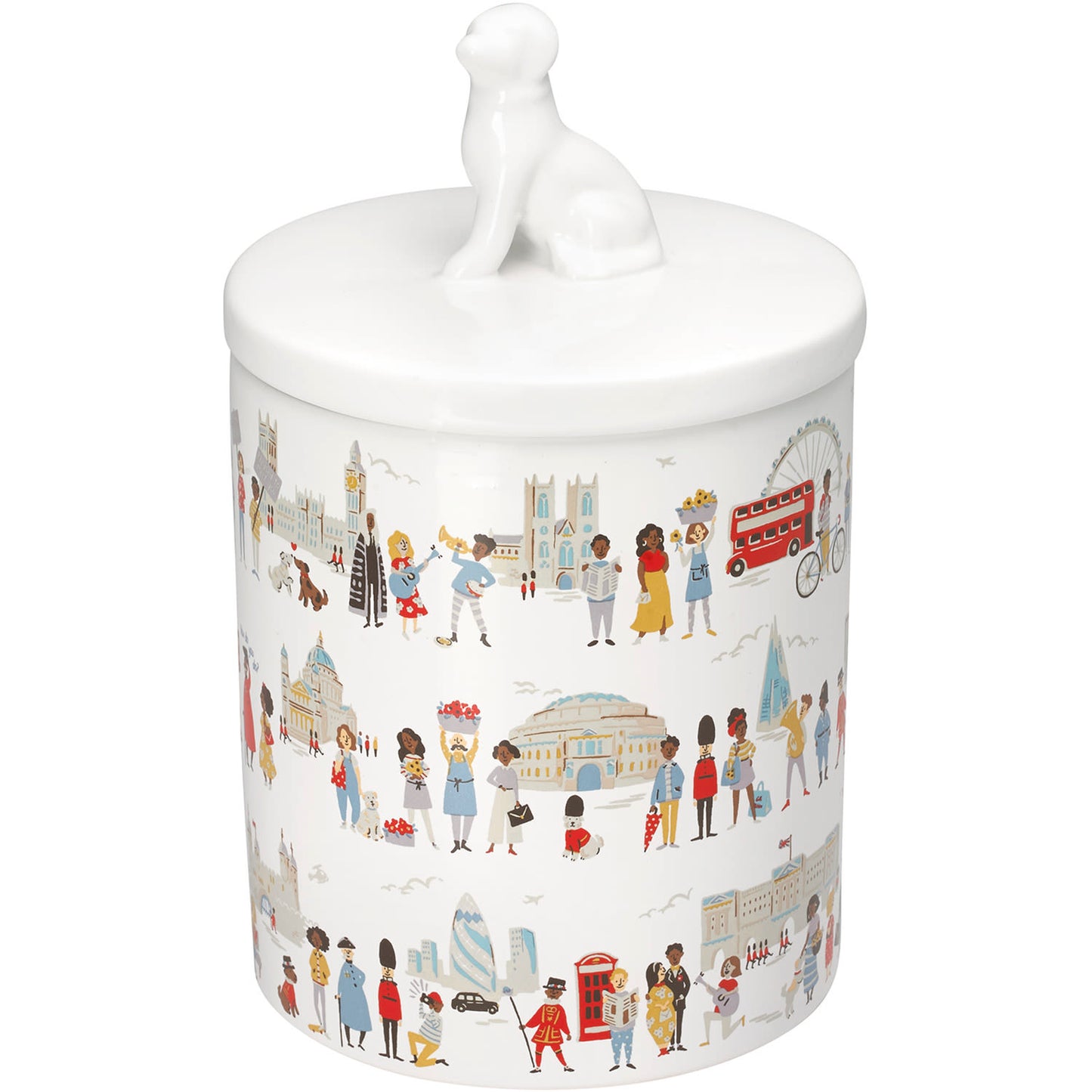 Cath Kidston London People Treat Jar for Dogs