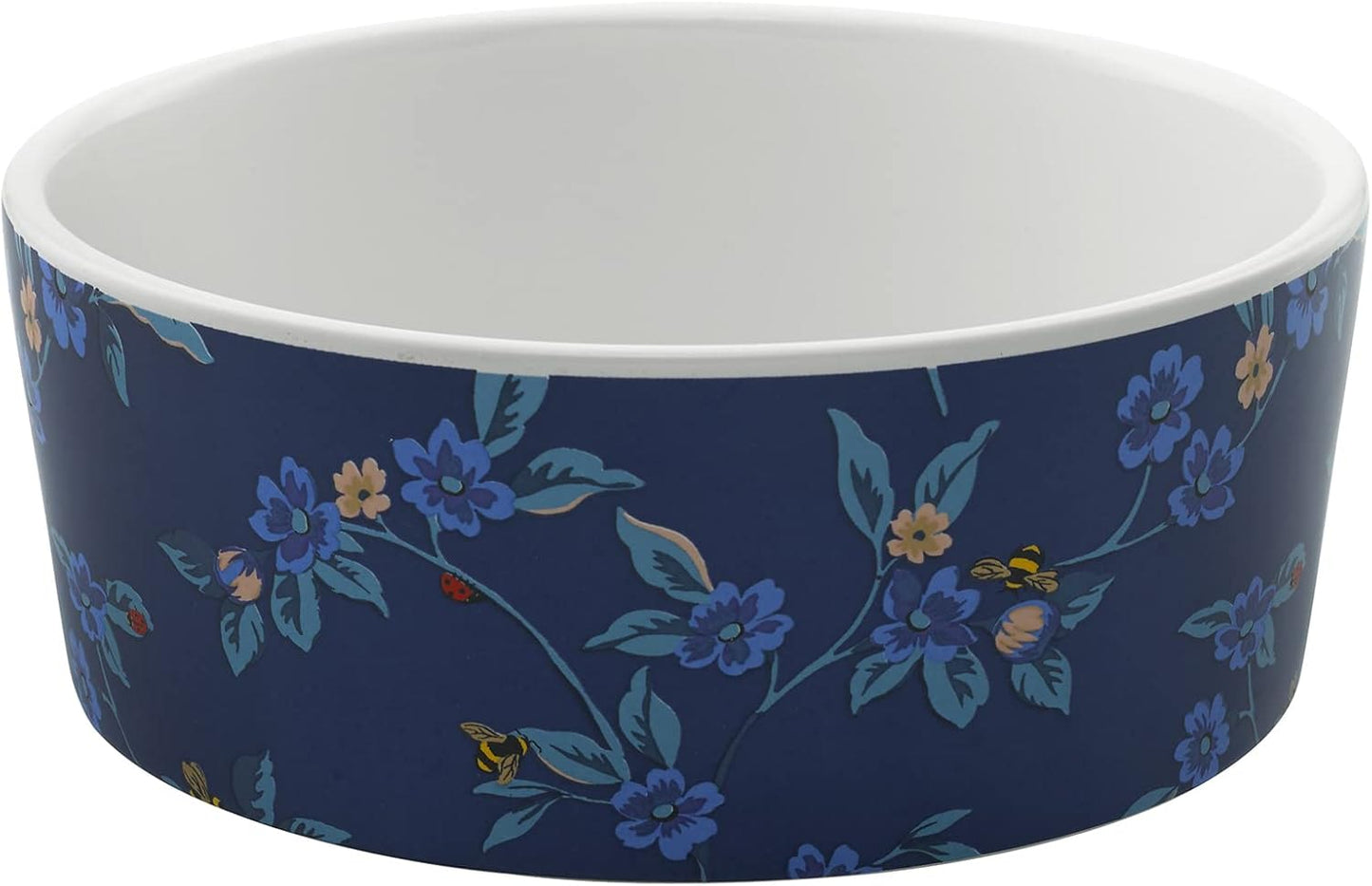 Cath Kidston Flora Fauna Greenwich Flowers Ceramic Pet Bowl