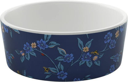 Cath Kidston Flora Fauna Greenwich Flowers Ceramic Pet Bowl