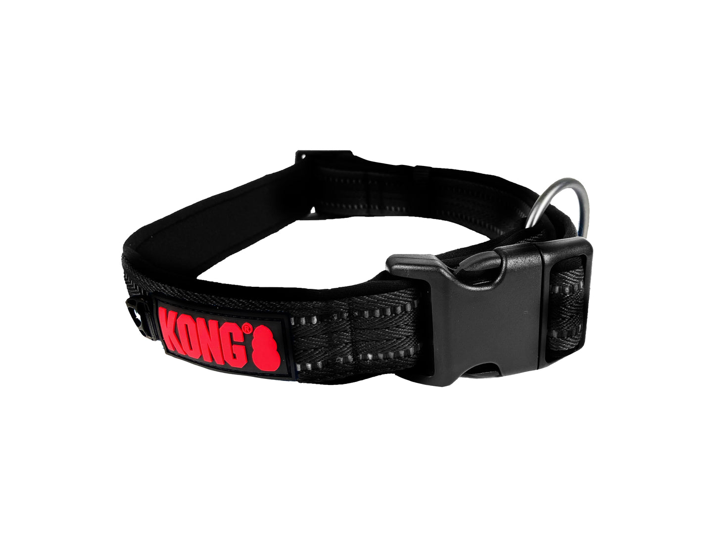KONG Adjustable Black Dog Collar