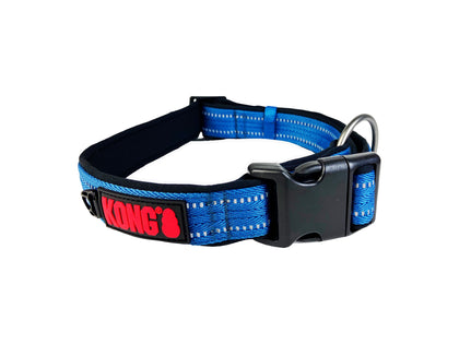 KONG Adjustable Blue Dog Collar