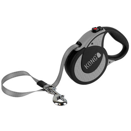 KONG Ultimate Retractable Grey Dog Lead