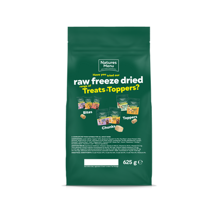 Natures Menu Raw Freeze Dried Complete and Balanced Adult Lamb Dry Dog Food