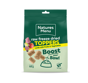 Natures Menu Raw Freeze Dried Lamb Toppers Adult Dry Dog Food