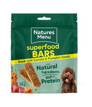 Natures Menu Country Hunter Superfood Bars - Duck Adult Dog Treats