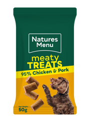 Natures Menu Meaty Treats with Chicken & Pork for Adult Dogs