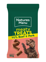 Natures Menu Meaty Treats with Beef & Pork for Adult Dogs